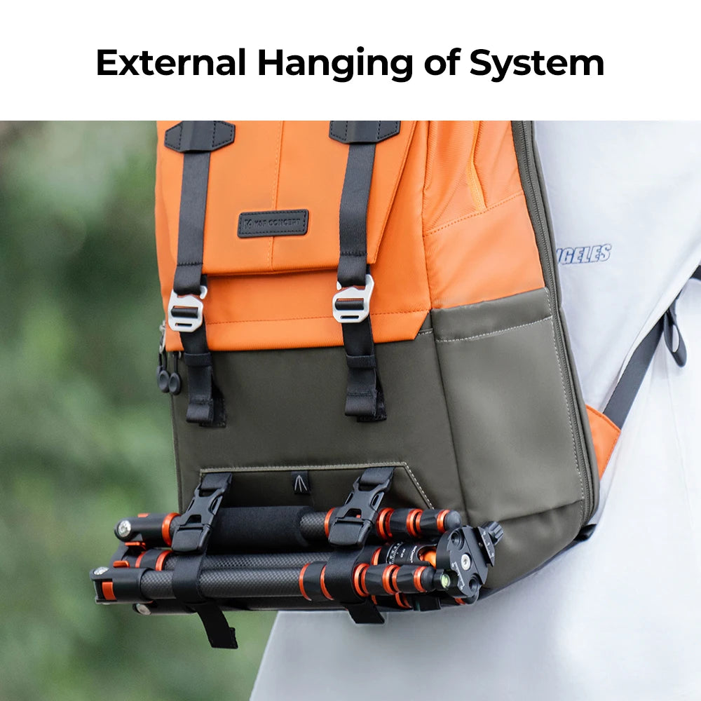 K&F Concept Rain Cover Camera Backpack for Outdoor Travel Photography