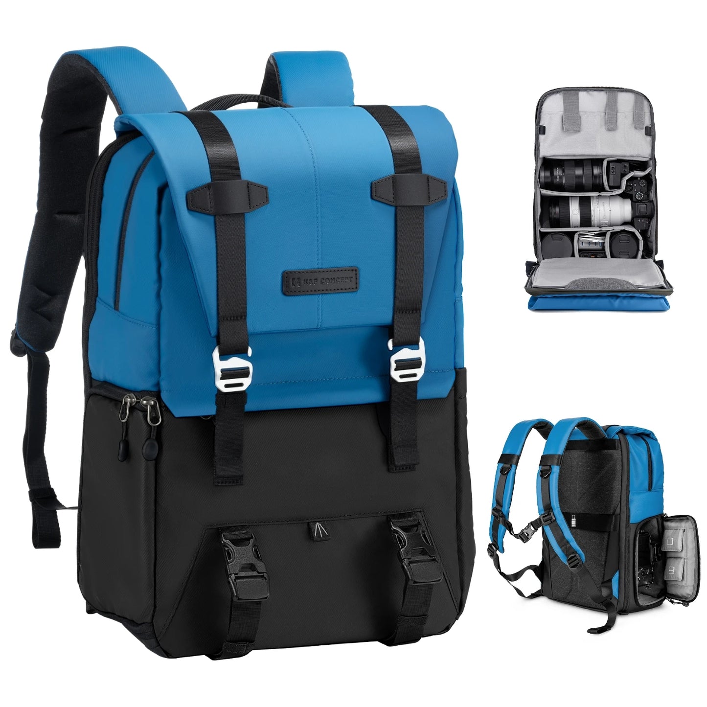 K&F Concept Rain Cover Camera Backpack for Outdoor Travel Photography