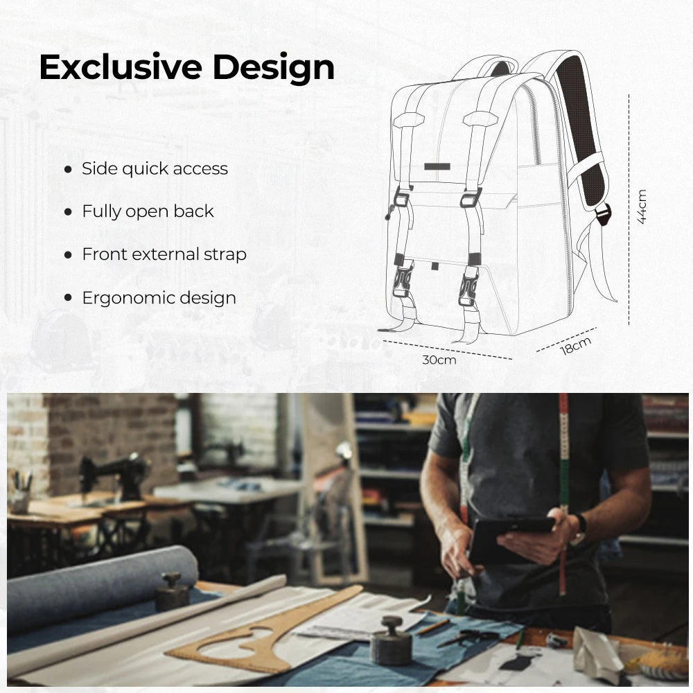 K&F Concept Rain Cover Camera Backpack for Outdoor Travel Photography