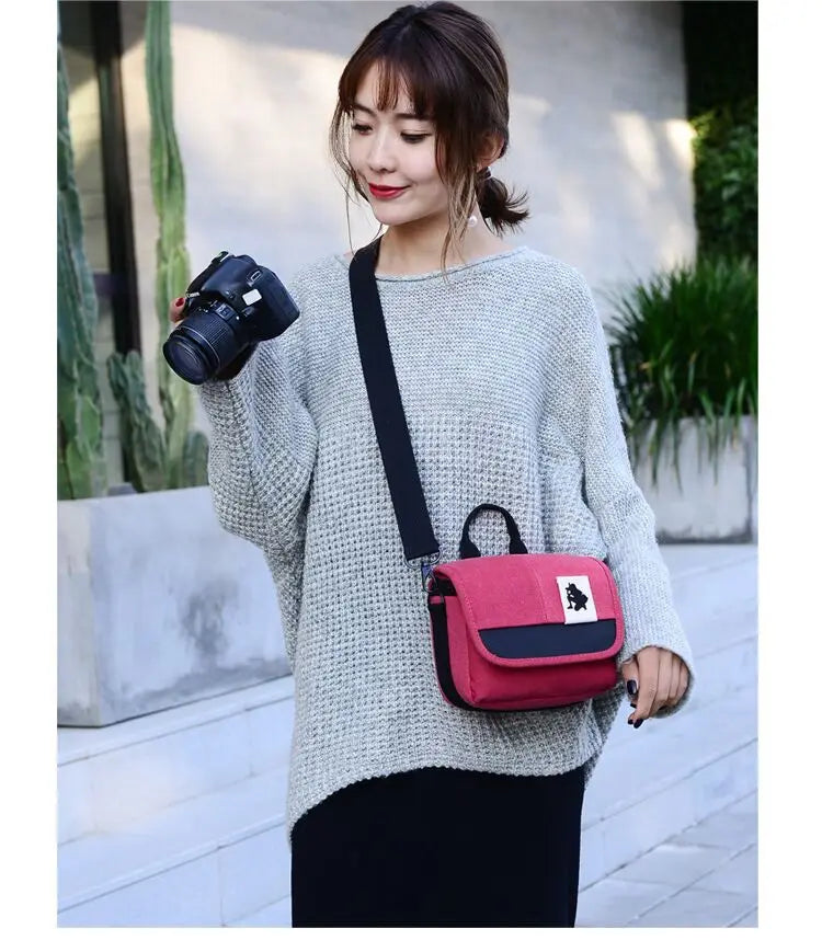 Camera Bag Case for Canon EOS M10 M6 M5 SX60 SX50 SX30 SX510 1100D 1200D 1300D 450D 500D 600D 550D