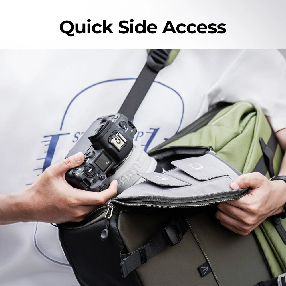 K&F Concept Rain Cover Camera Backpack for Outdoor Travel Photography