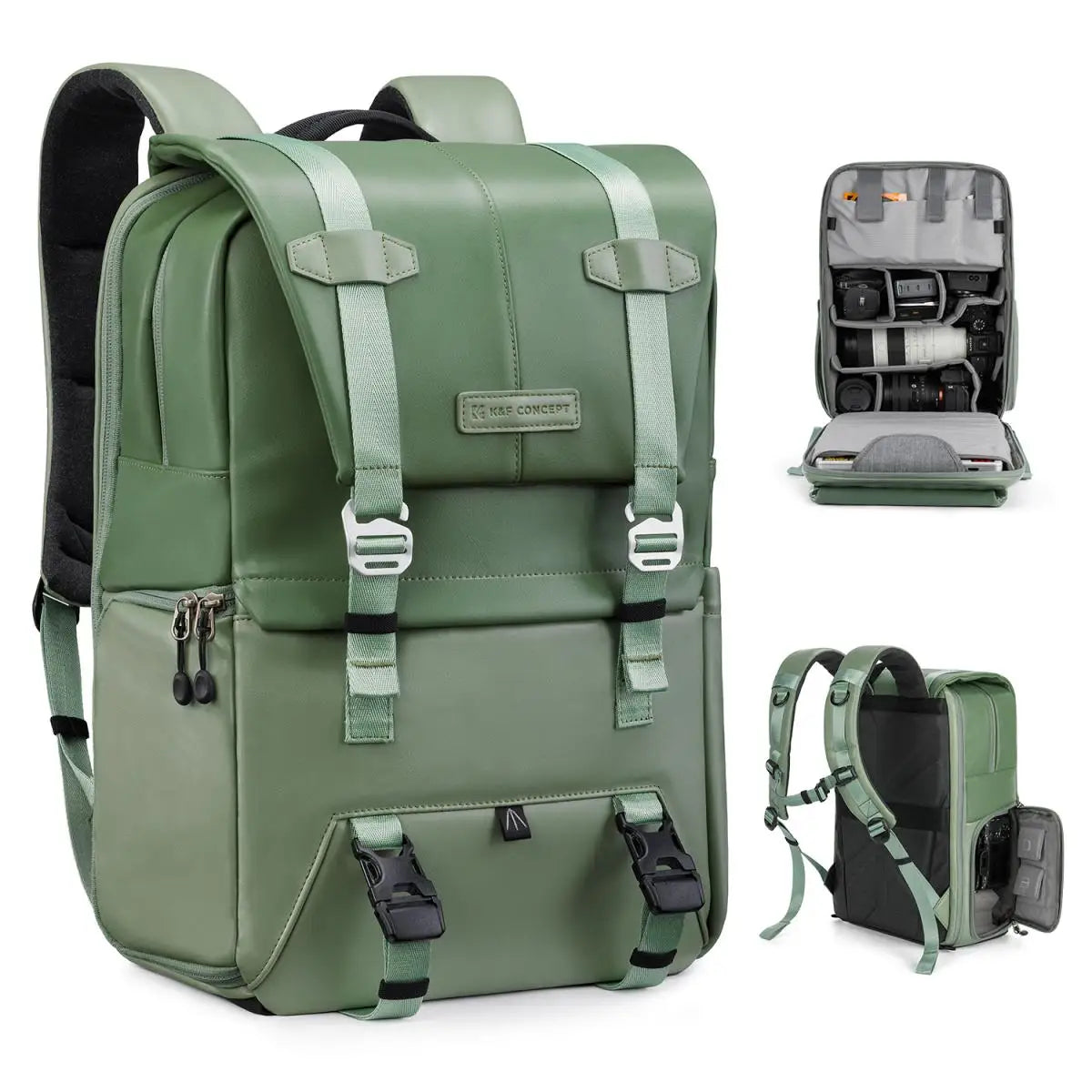 K&F Concept Rain Cover Camera Backpack for Outdoor Travel Photography