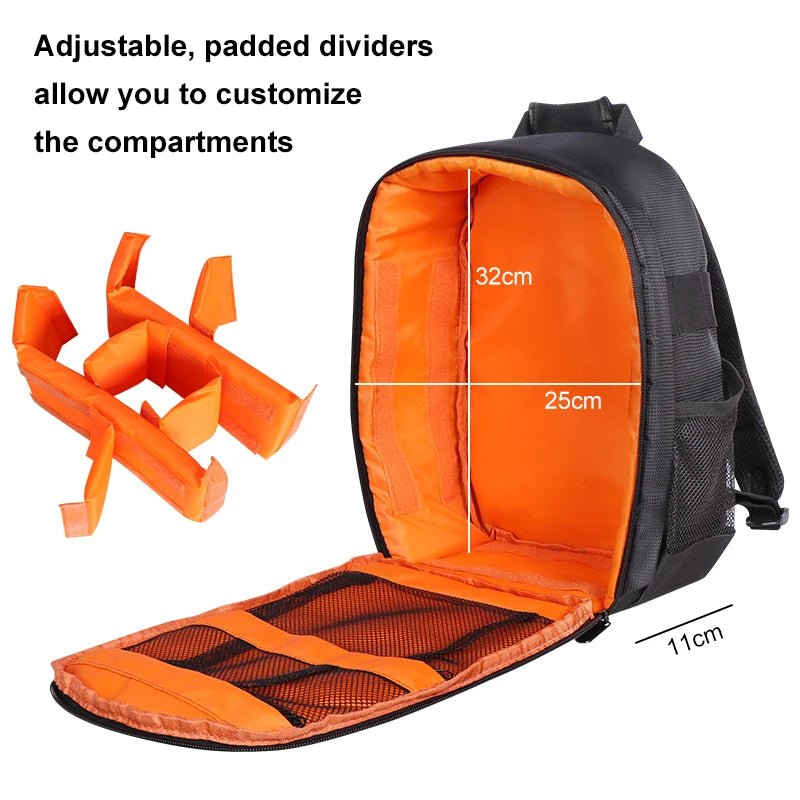 Waterproof Portable Camera Bag Backpack Canon Nikon Sony