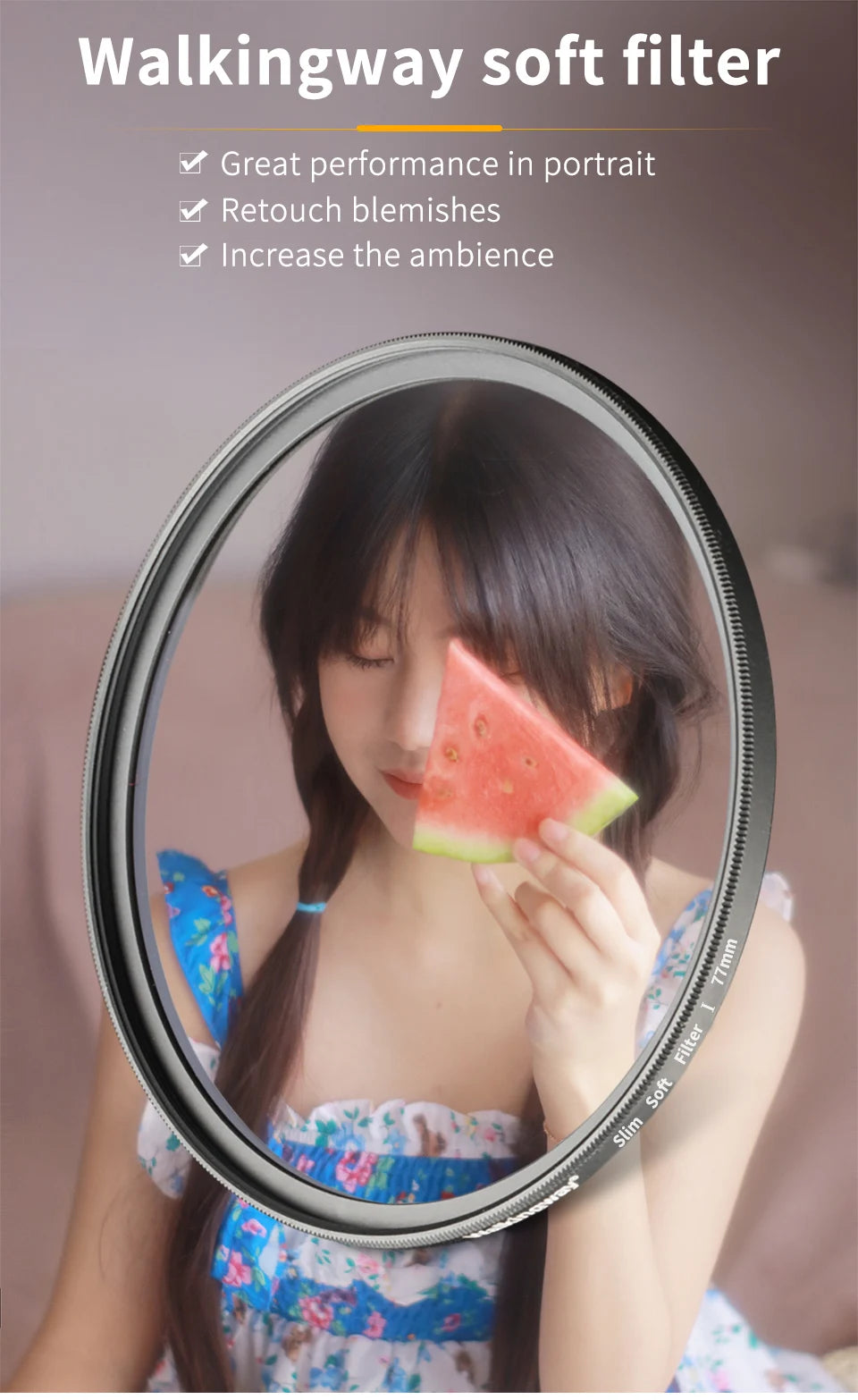 Dreamy Hazy Diffuser Mist Filter for DSLR Camera Lens