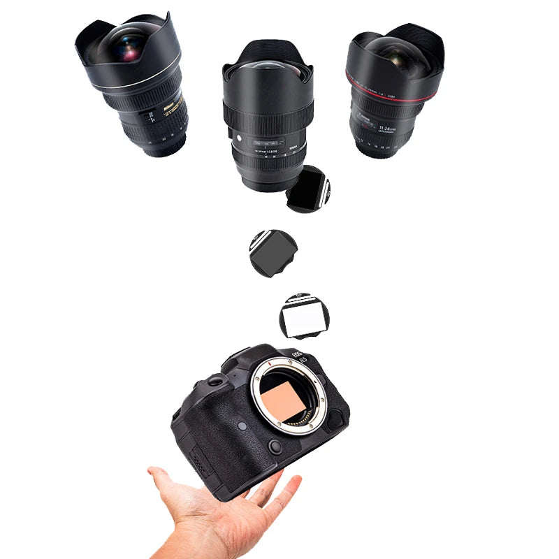 Kase Clip-in Filter For Canon EOS R / R3 / R6 II / R7 / R8 / R10 Camera ( ND / Neutral Night / MCUV )