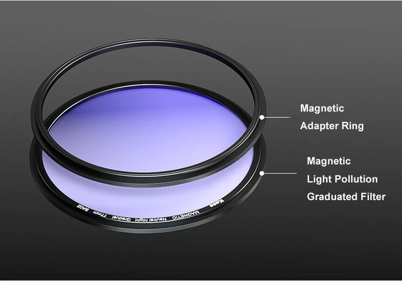 Kase Wolverine Magnetic MC Graduated Light Pollution Filter