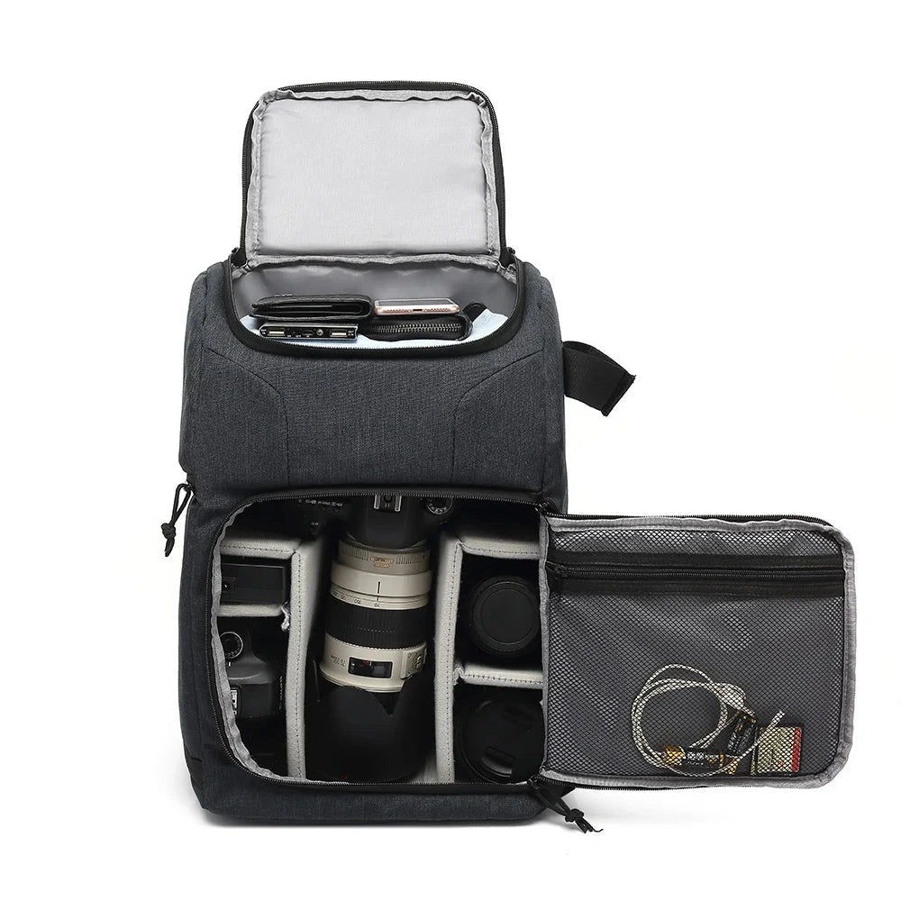 Waterproof Portable Camera Bag Backpack Canon Nikon Sony