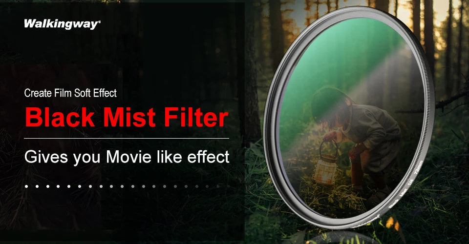 Dreamy Hazy Diffuser Mist Filter for DSLR Camera Lens