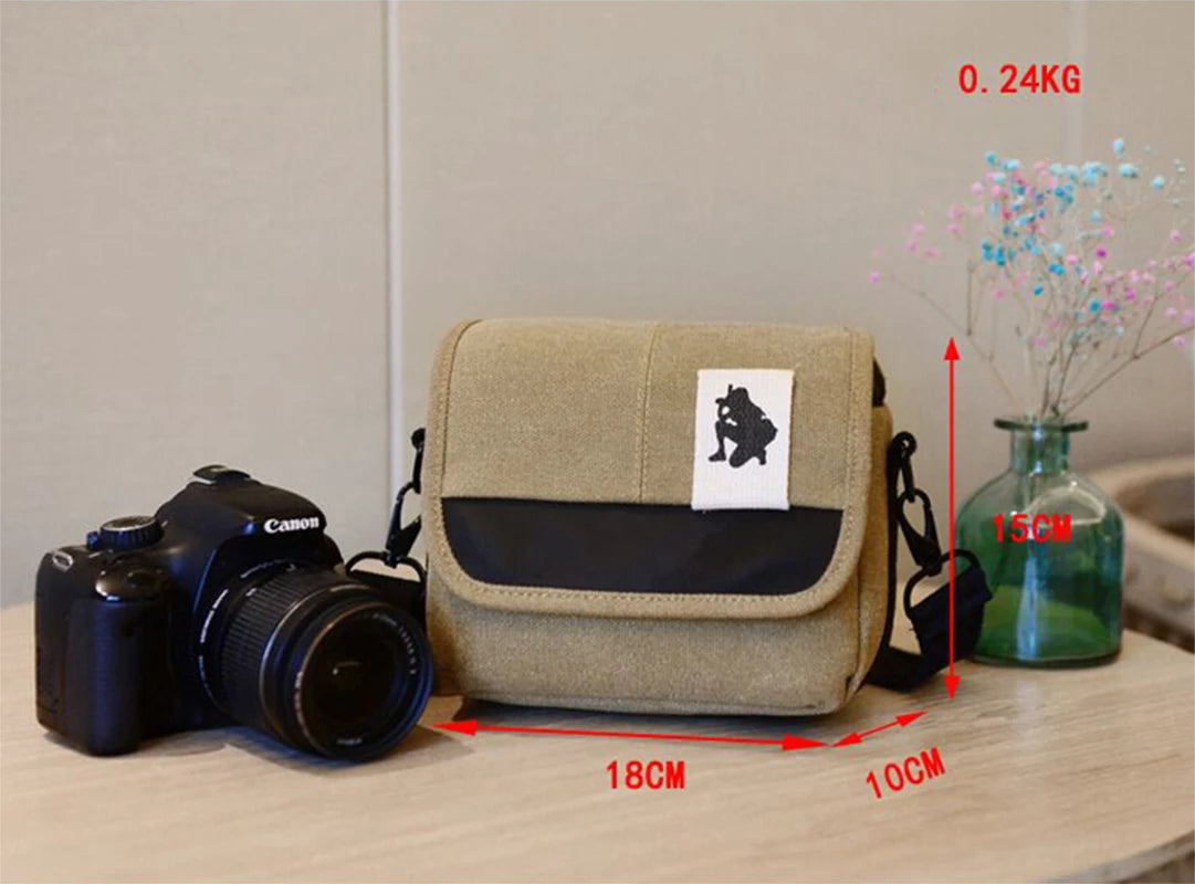 Camera Bag Case for Canon EOS M10 M6 M5 SX60 SX50 SX30 SX510 1100D 1200D 1300D 450D 500D 600D 550D
