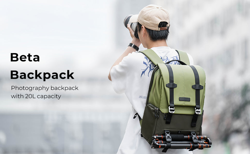 K&F Concept Rain Cover Camera Backpack for Outdoor Travel Photography