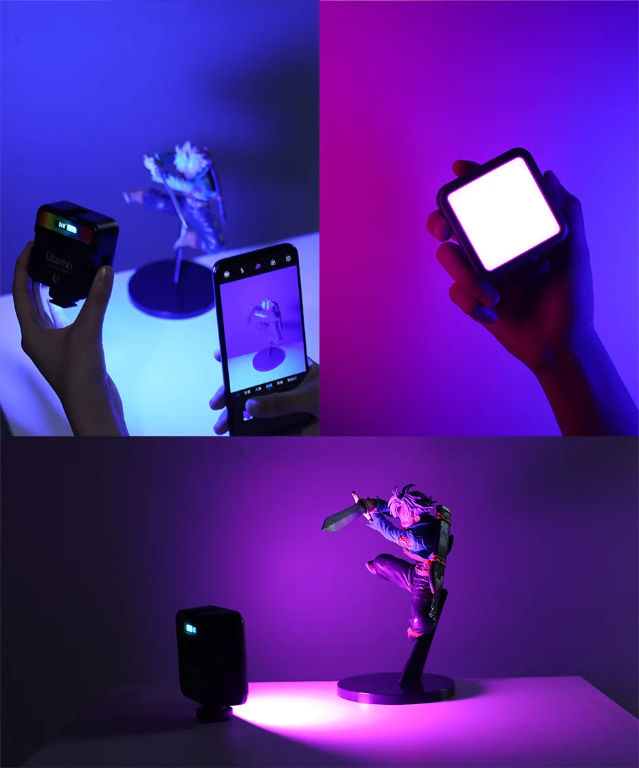 Full Color RGB LED Camera Video Light