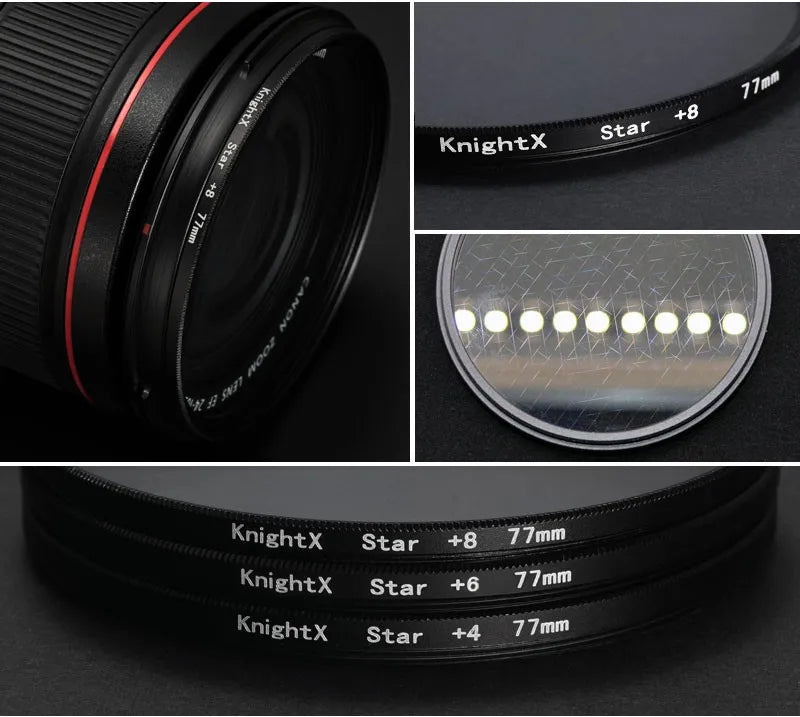 Star Line 4 6 8 DSLR Camera Lens Filter For Canon Sony Nikon