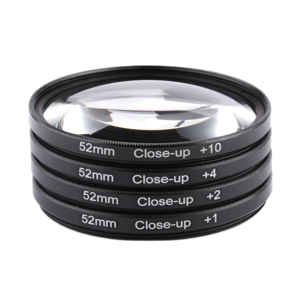 Close Up Macro Filter (+1 +2 +4 +8 +10) for Canon Nikon Sony DSLR Camera Lens