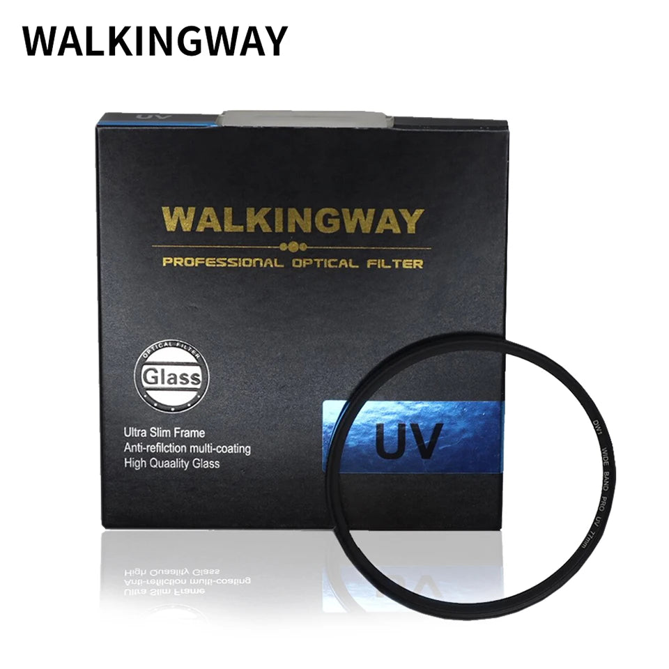 Walkingway UV Lens Filter for Canon Sony Nikon