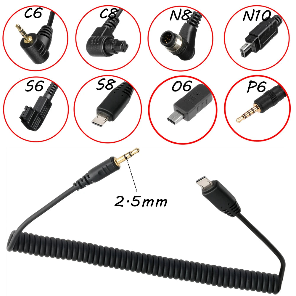 Remote Shutter Release Cable for DSLR Camera 2.5mm