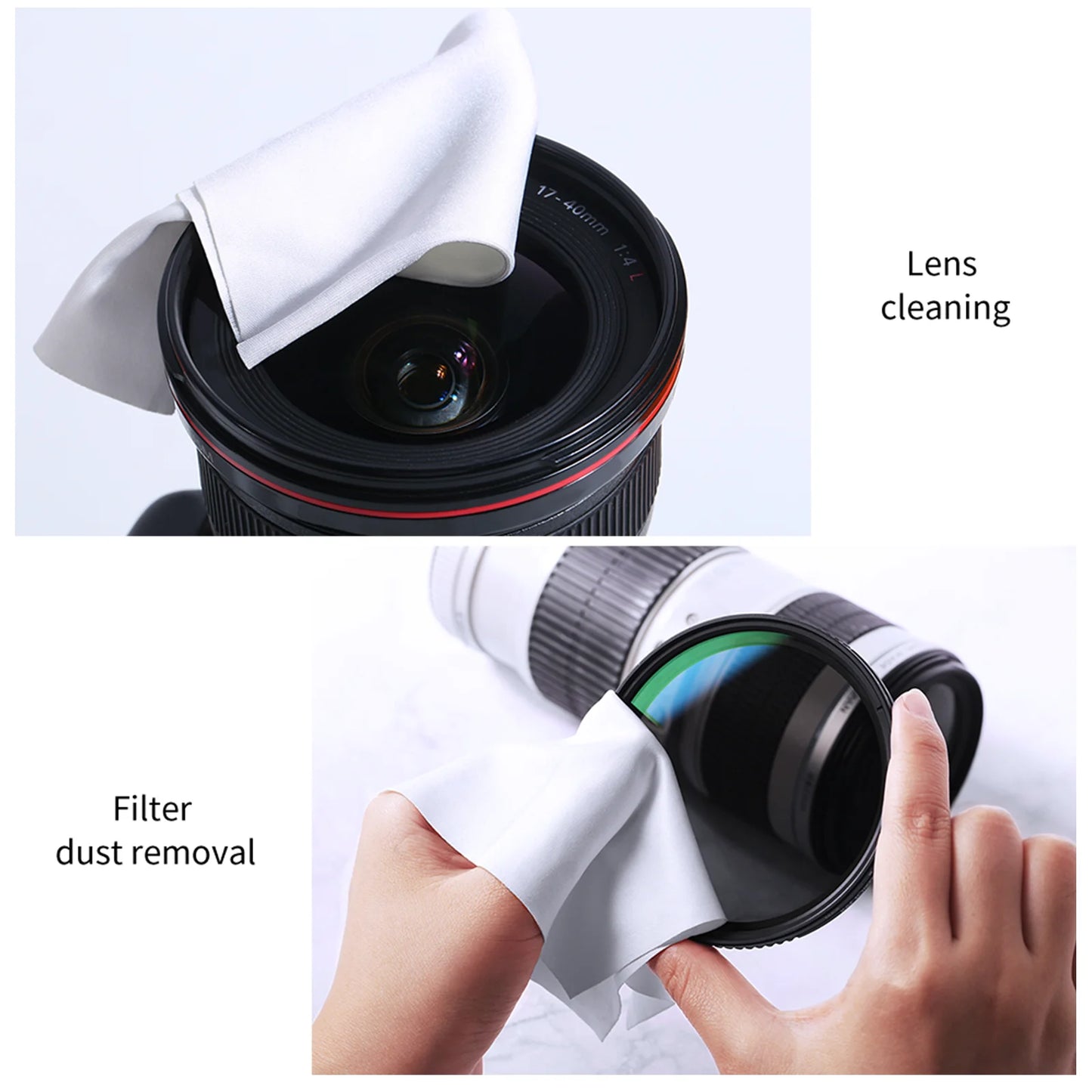 K&F Concept Microfiber Cleaning Cloths for Camera Lens