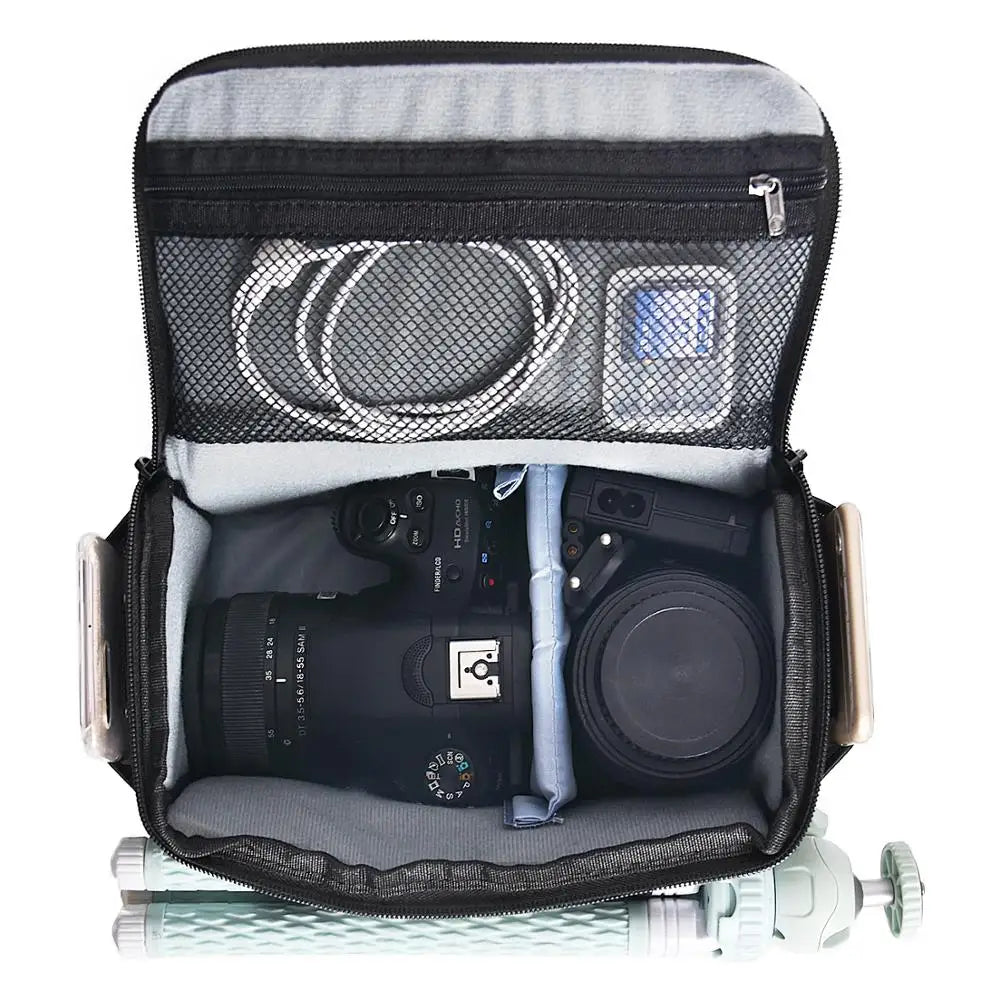 DSLR Video Camera Lens Shoulder Bag For Sony Canon Nikon Fujifilm