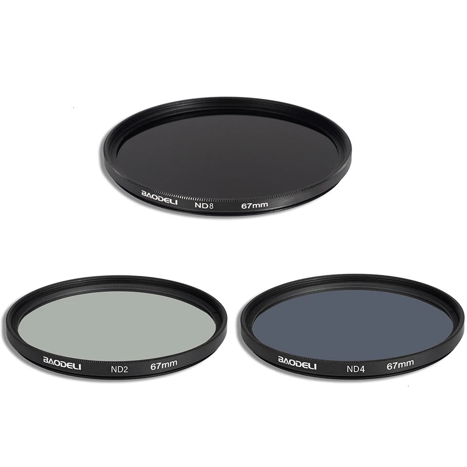 ND2 ND4 ND8 Camera Lens Filter