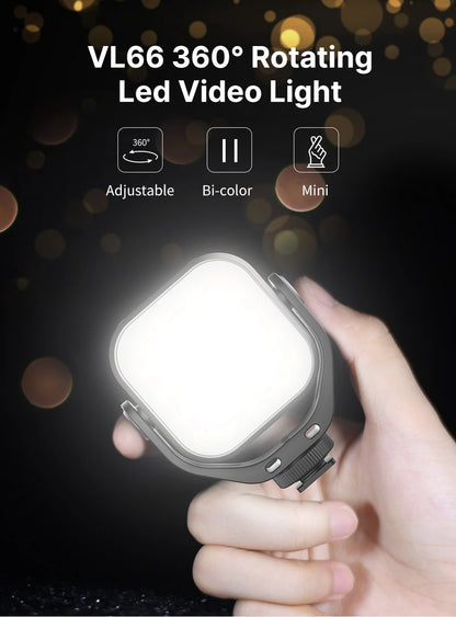 Adjustable 360 LED Light Video DSLR Camera