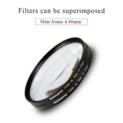 Macro Close Up Filter for DSLR Camera Lens