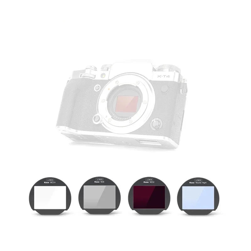 Kase Clip-in Filter 4 in 1 Kit For FujiFilm X-T4 / X-T3 / X-T2 / X-Pro3 / X-Pro2