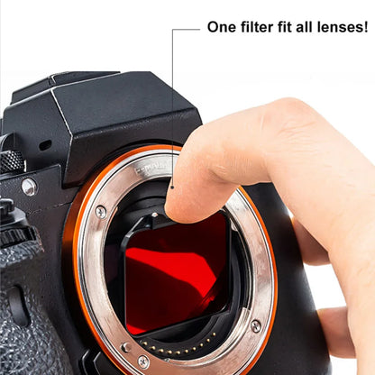 Kase Clip-in Infrared Filter for Sony Alpha Mirrorless Camera ( Ultraviolet / IR Original / IR 590 / IR 665 / IR 720 / IR 830 )