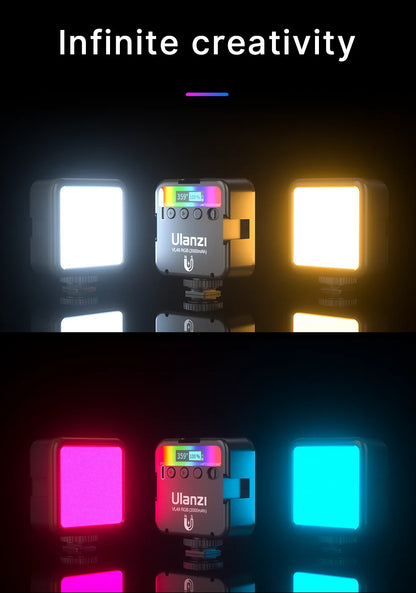 Full Color RGB LED Camera Video Light