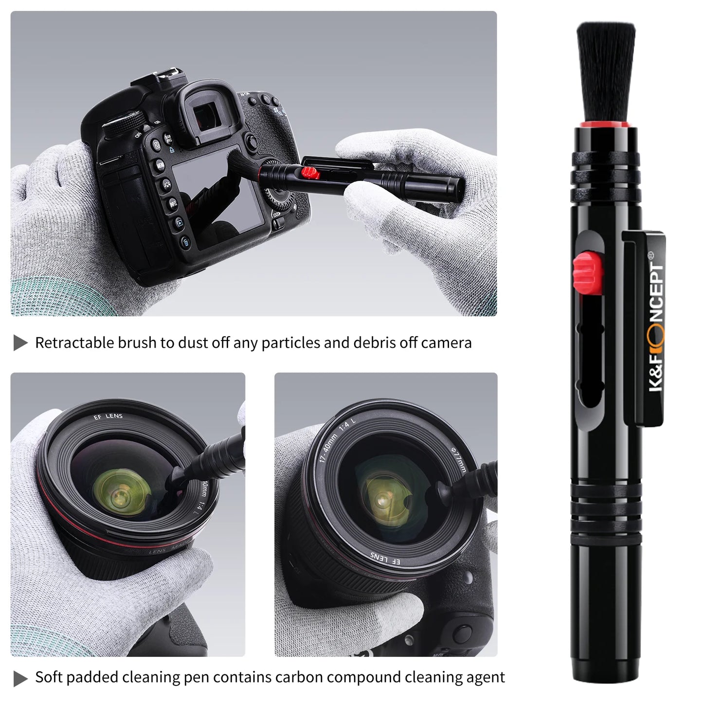 K&F Concept DSLR Camera Lens Cleaning Pen