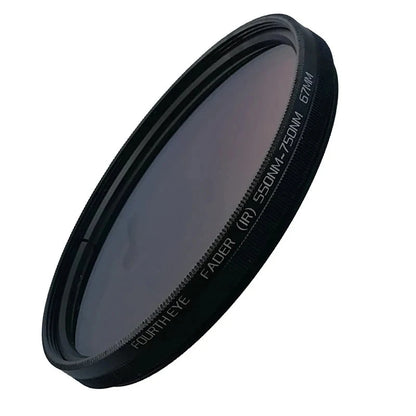 Adjustable IR (Infrared) Camera Lens Filter