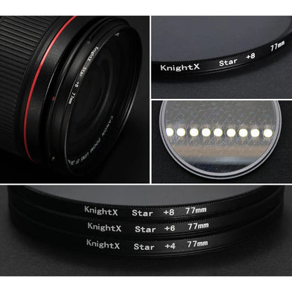 Star Line 4 6 8 DSLR Camera Lens Filter For Canon Sony Nikon