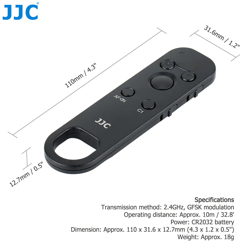 JJC Wireless Bluetooth Remote Control for Sony Camera