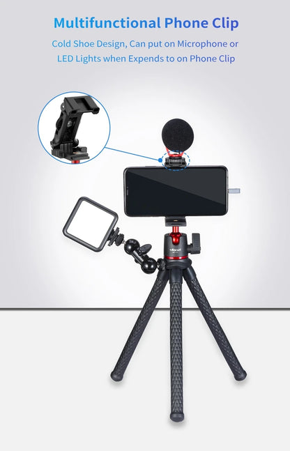 Flexible Octopus Portable Tripod For Phone DSLR Camera