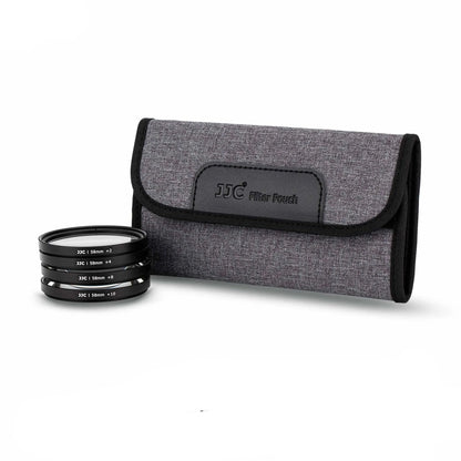 JJC Macro Close Up Lens Filter Kit with Filter Pouch