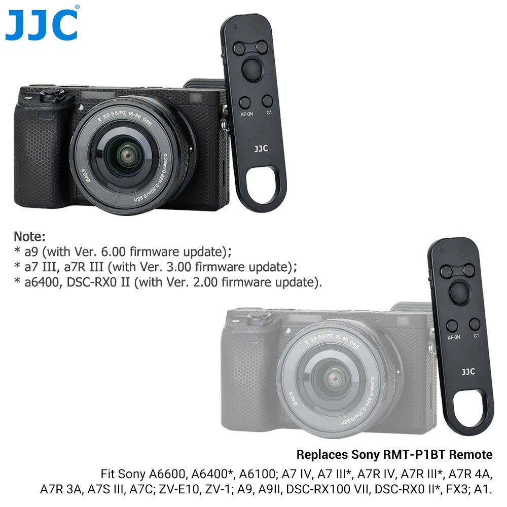 JJC Wireless Bluetooth Remote Control for Sony Camera