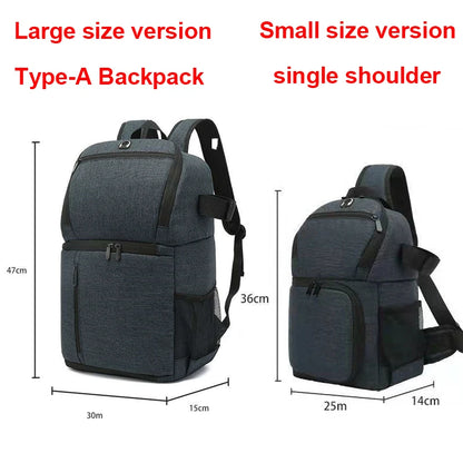 Waterproof DSLR Camera Bag Backpack With Charging Earphone Hole