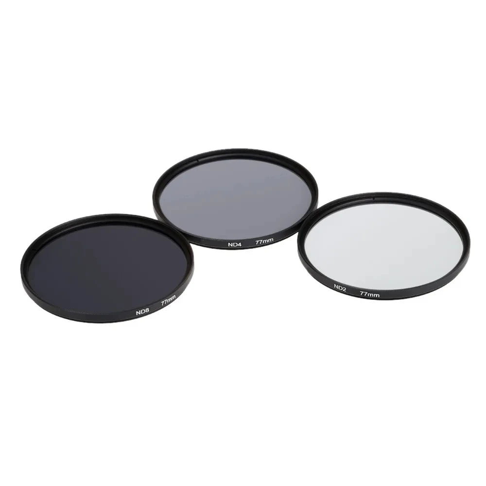 ND Lens Filter ND2 ND4 ND8 ND16 ND32 ND64 Canon Nikon Sony Camera