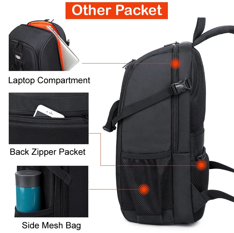 Big Capacity Photography DSLR Camera Backpack Bag