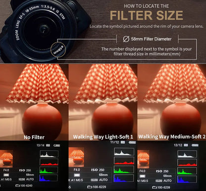 Soft Focus Filter Mist Pro Camera Lens Filter Diffusion Dream Effect