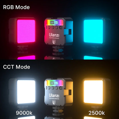 Full Color RGB LED Camera Video Light