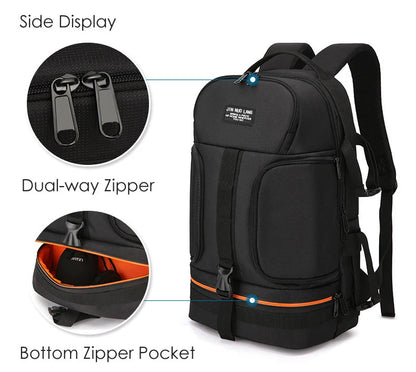 Professional Camera Large Backpack Bag Tripod Holder