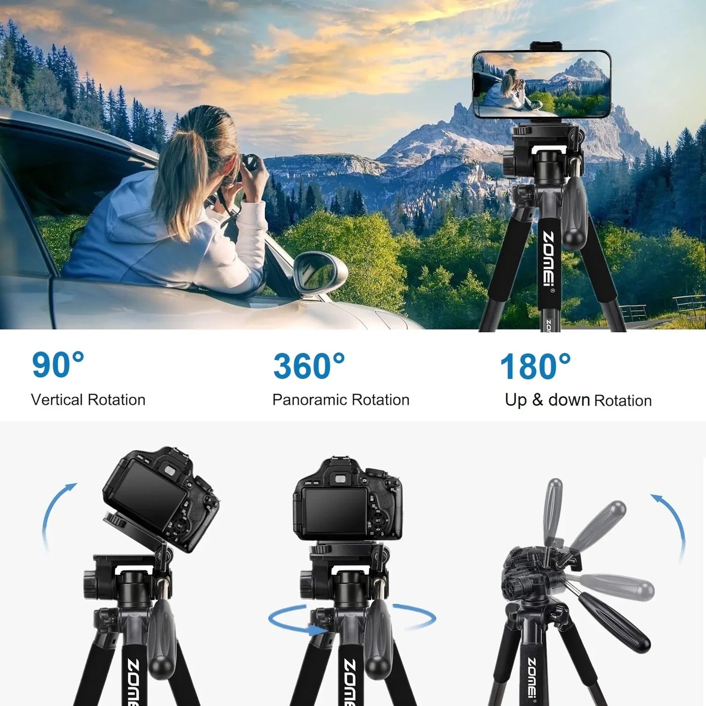 Zomei Tripod Stand for Professional Camera