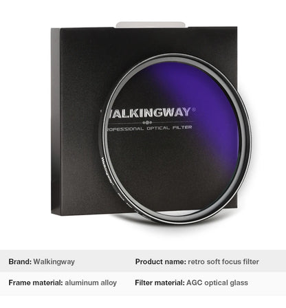 Retro Dreamy Soft Portrait Mist Diffuser Filter for DSLR Camera Lens Portrait