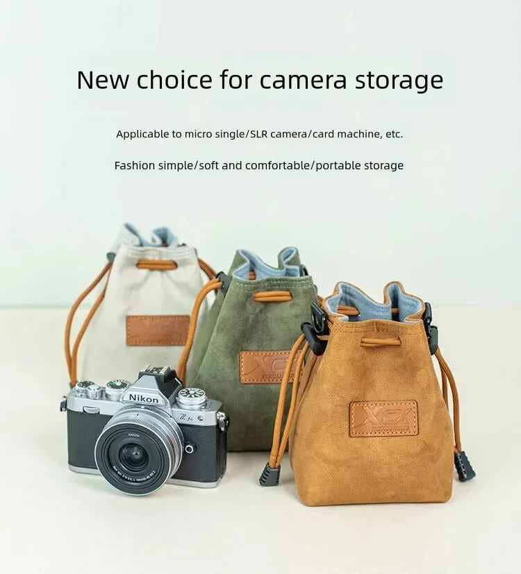 Mini Travel DSLR Camera Bag for Canon Nikon Sony Pentax Fujifilm