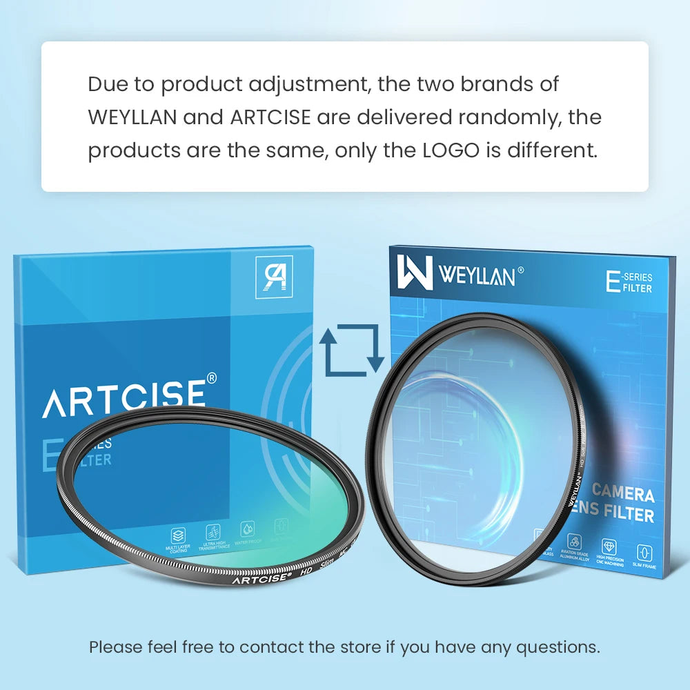 Artcise UV Lens Filter MC HD Ultra Slim