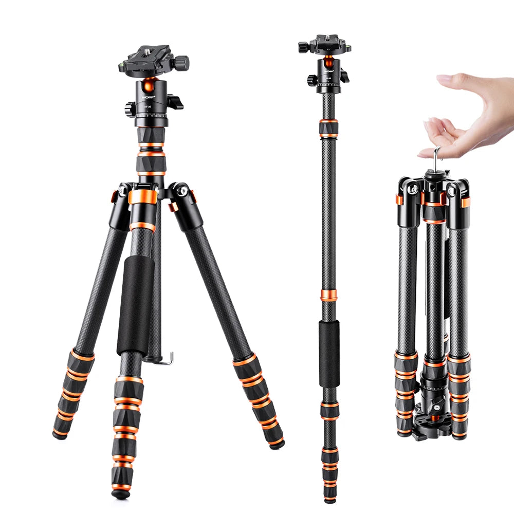 K&F Concept Carbon Fiber DSLR Camera Tripod