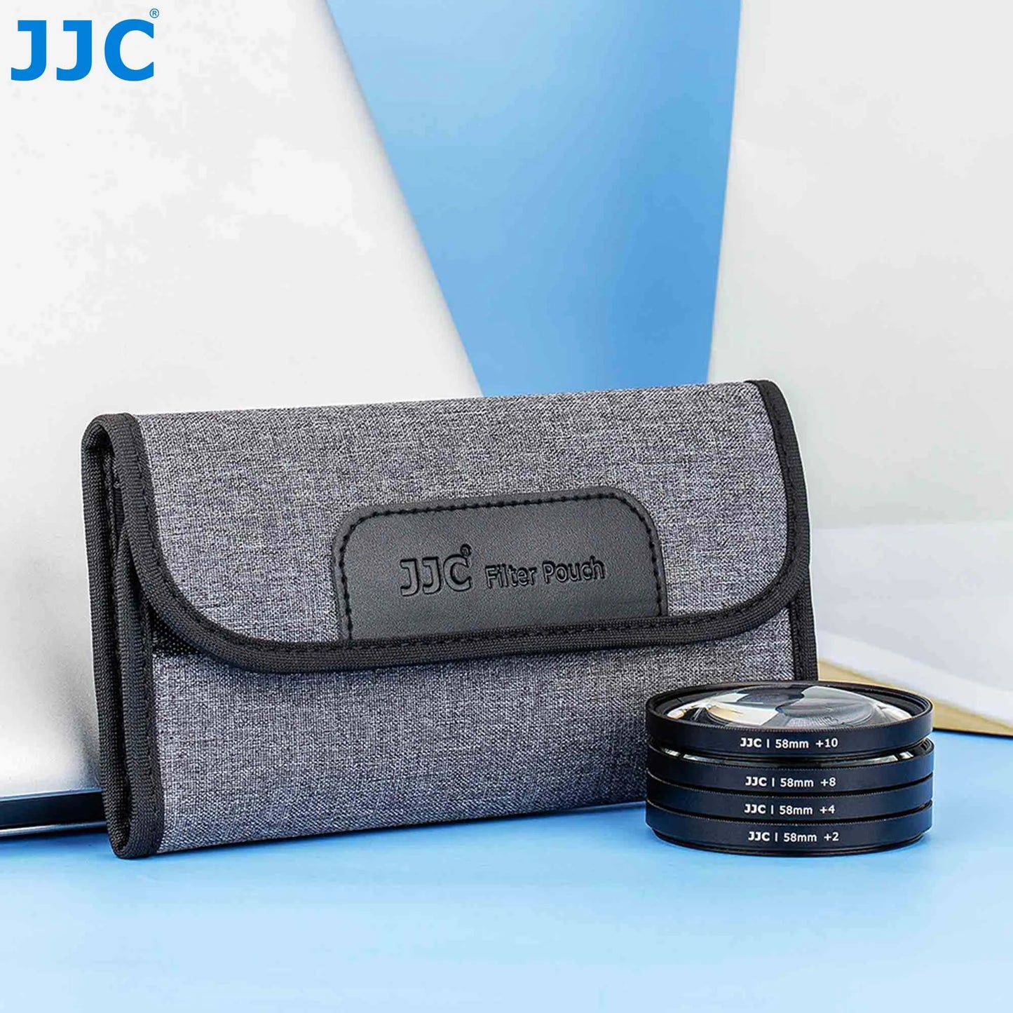 JJC Macro Close Up Lens Filter Kit with Filter Pouch