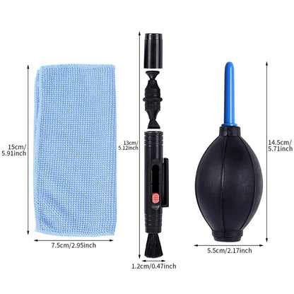 Dust Removal Camera Lens Cleaning Kit 3 PCS