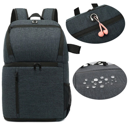 Waterproof DSLR Camera Bag Backpack With Charging Earphone Hole