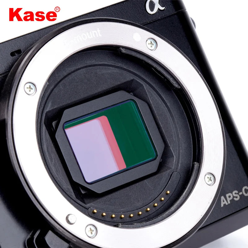 Kase Magnetic Clip-in Filter For Sony APS-C Camera A6000 / A6100 / A6400 / A6500 / A6600 (MCUV / ND8 / ND64 / ND1000 / Light Pollution)