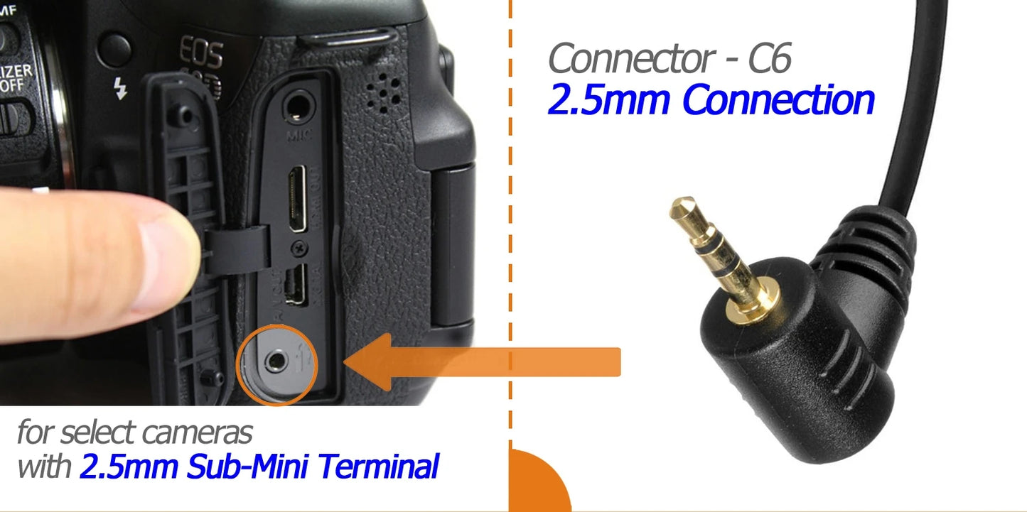 DSLR Camera Intervalometer Remote Shutter Release Controller